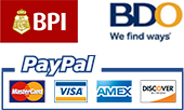BPI, BDO, Paypal