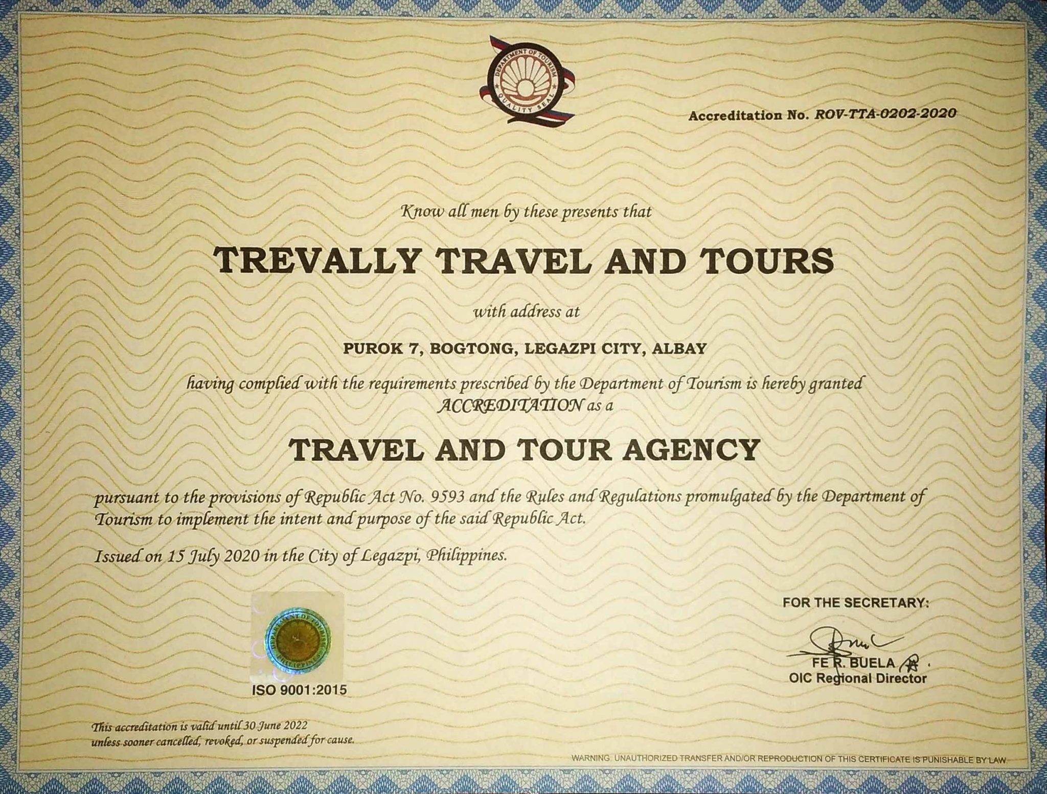 trevally travel and tours